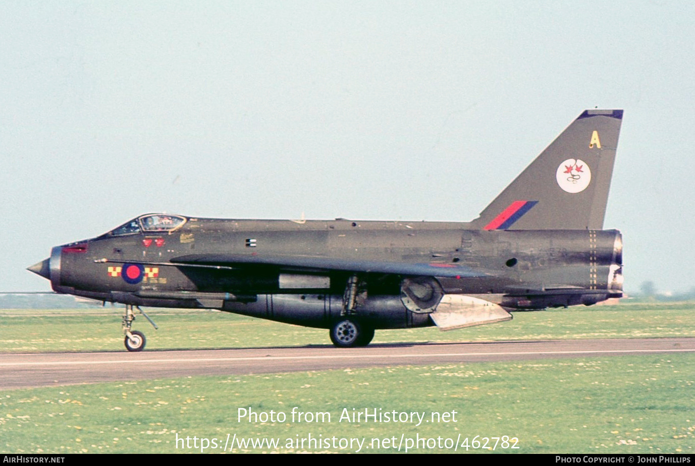 Aircraft Photo of XN778 | English Electric Lightning F2A | UK - Air Force | AirHistory.net #462782