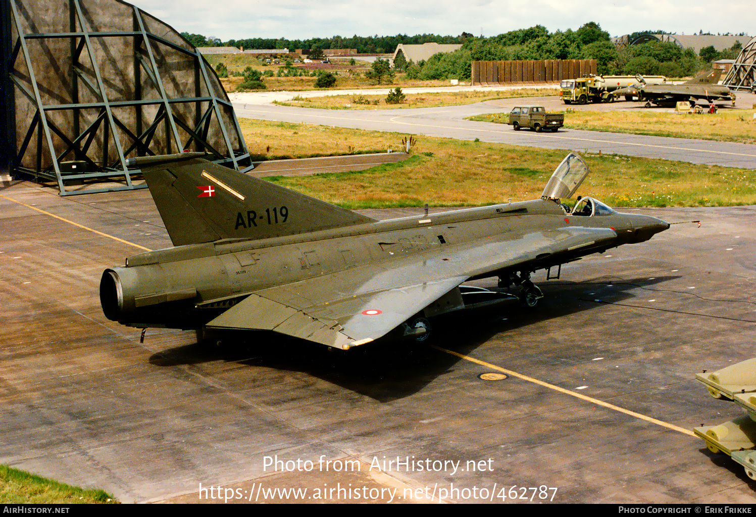 Aircraft Photo of AR-119 | Saab RF-35 Draken | Denmark - Air Force | AirHistory.net #462787