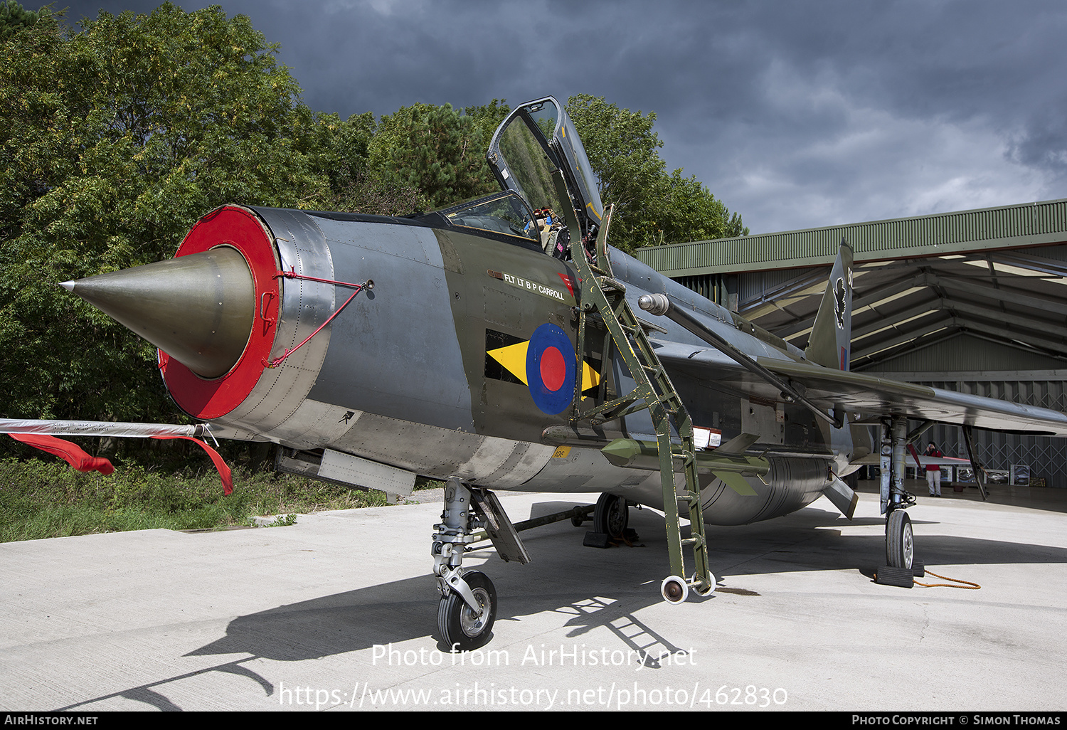 Aircraft Photo of XS904 | English Electric Lightning F6 | UK - Air Force | AirHistory.net #462830