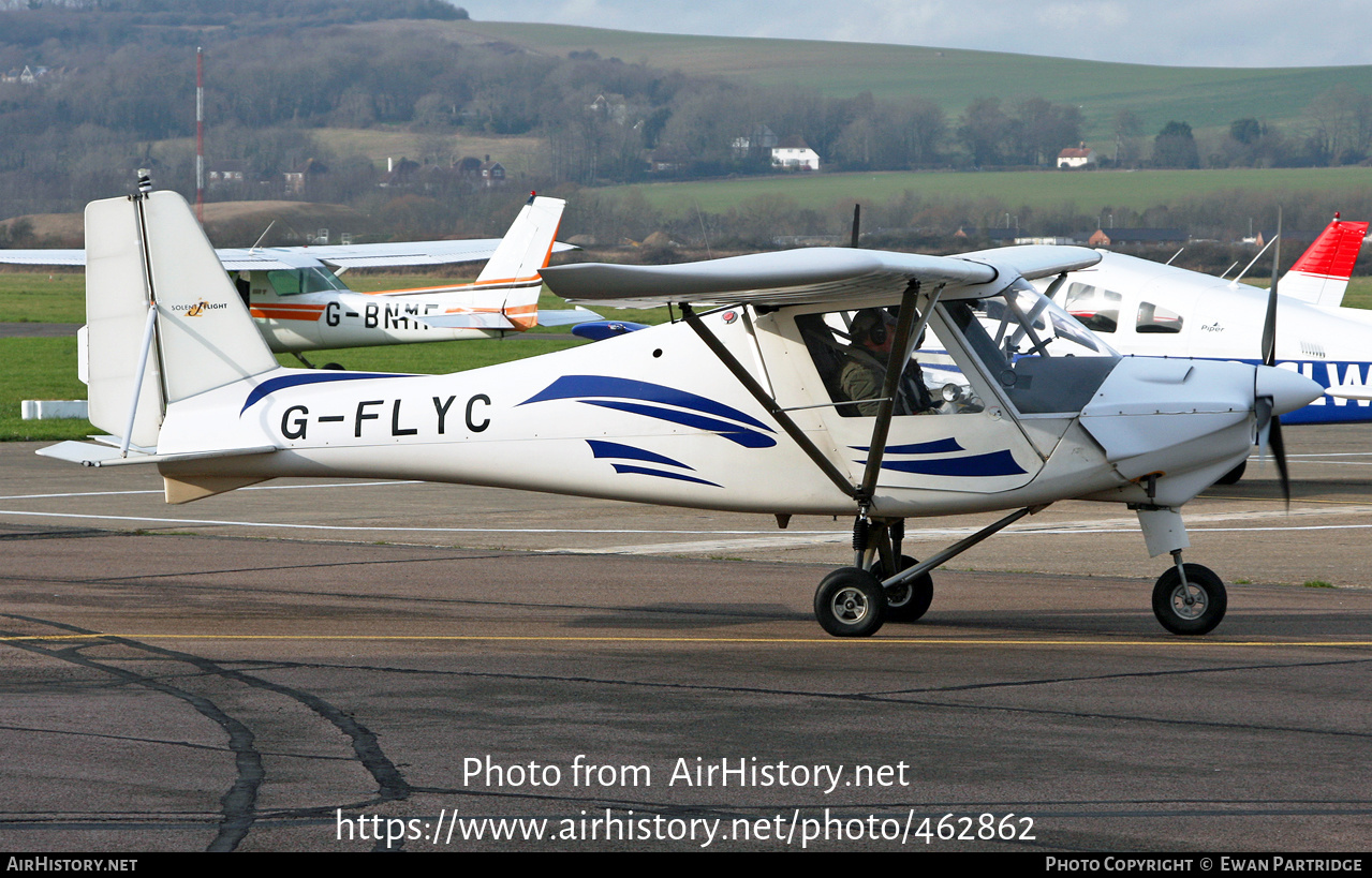 Aircraft Photo of G-FLYC | Comco Ikarus C42 | AirHistory.net #462862