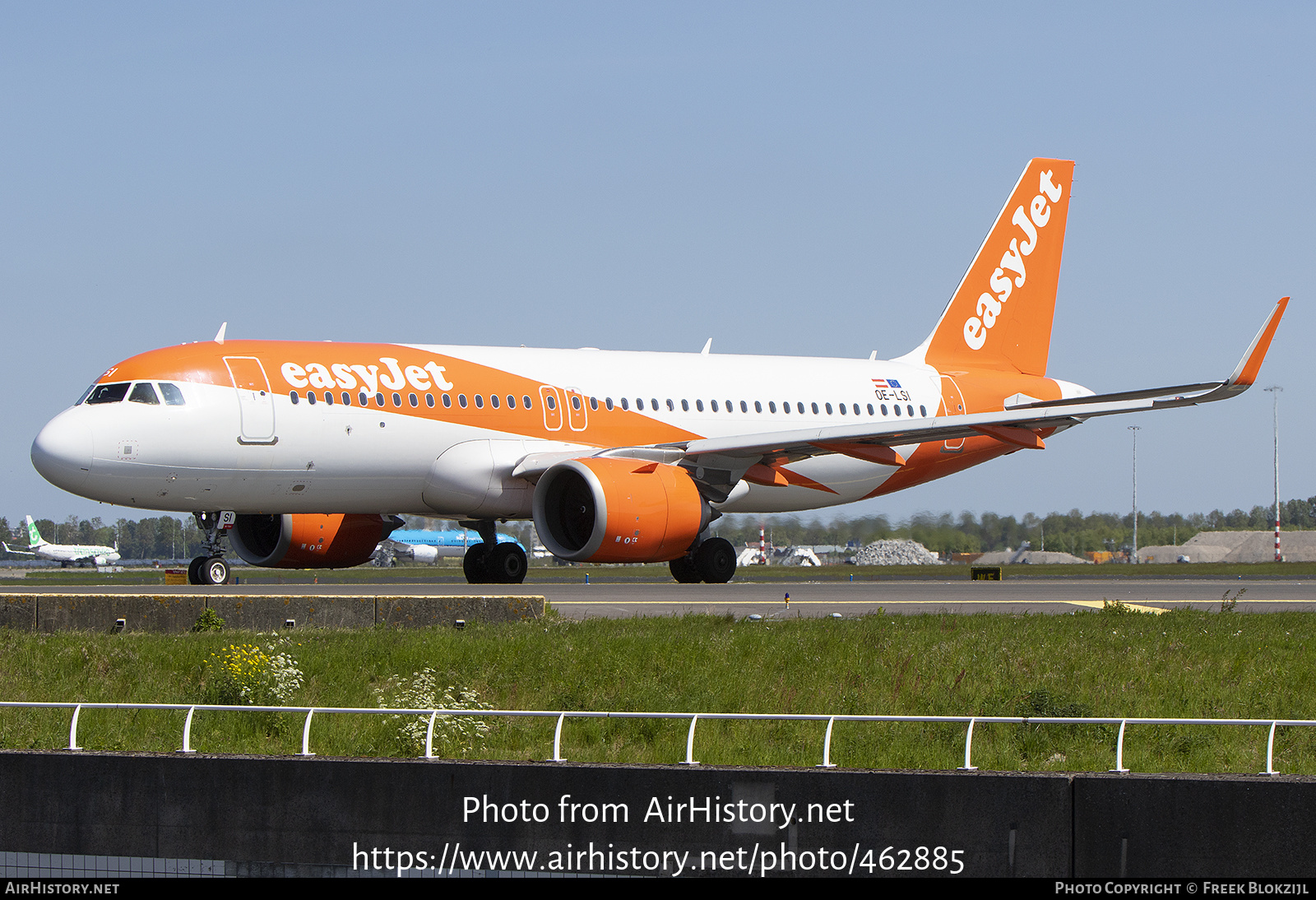 Aircraft Photo of OE-LSI | Airbus A320-251N | EasyJet | AirHistory.net #462885