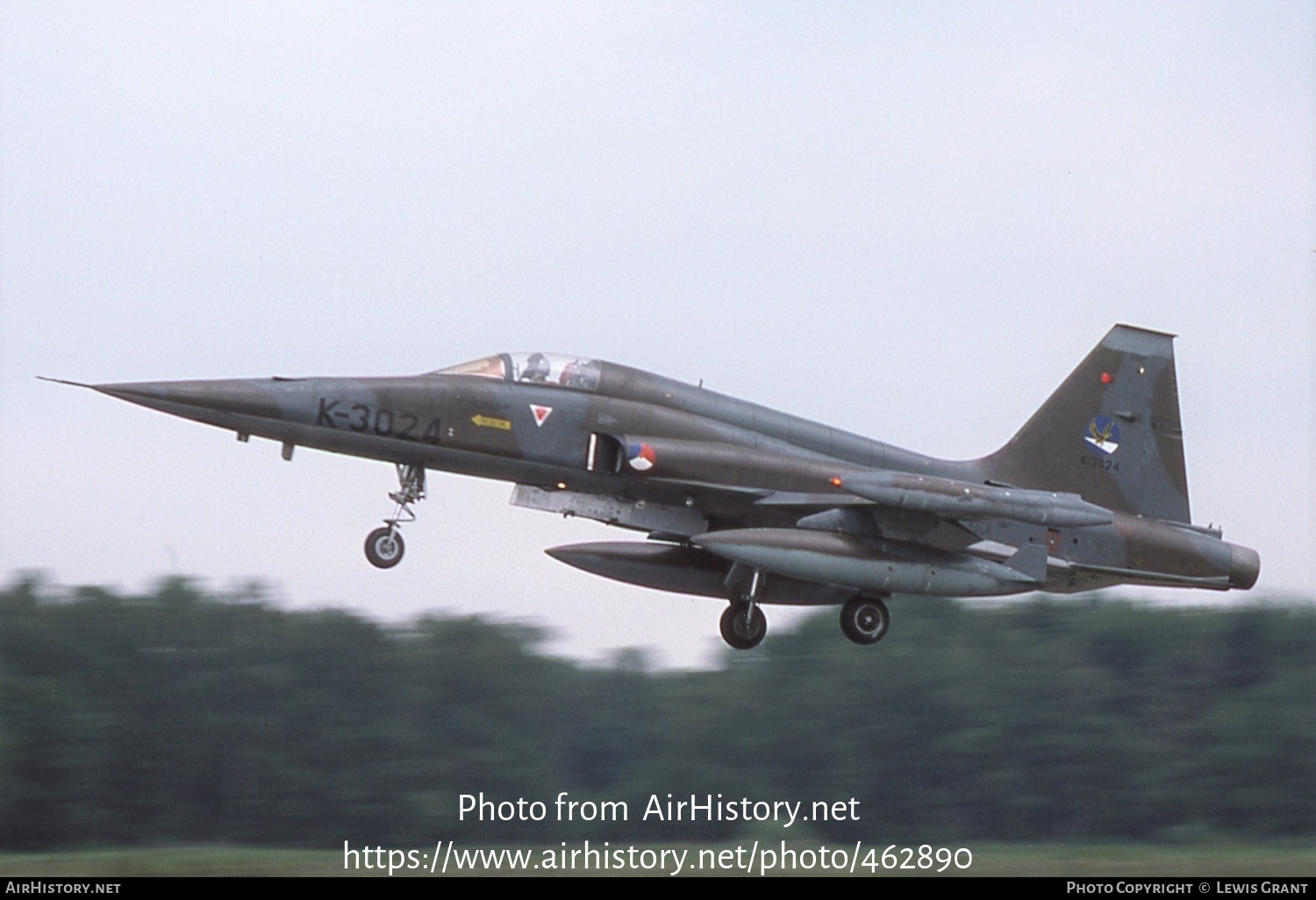 Aircraft Photo of K-3024 | Canadair NF-5A | Netherlands - Air Force | AirHistory.net #462890