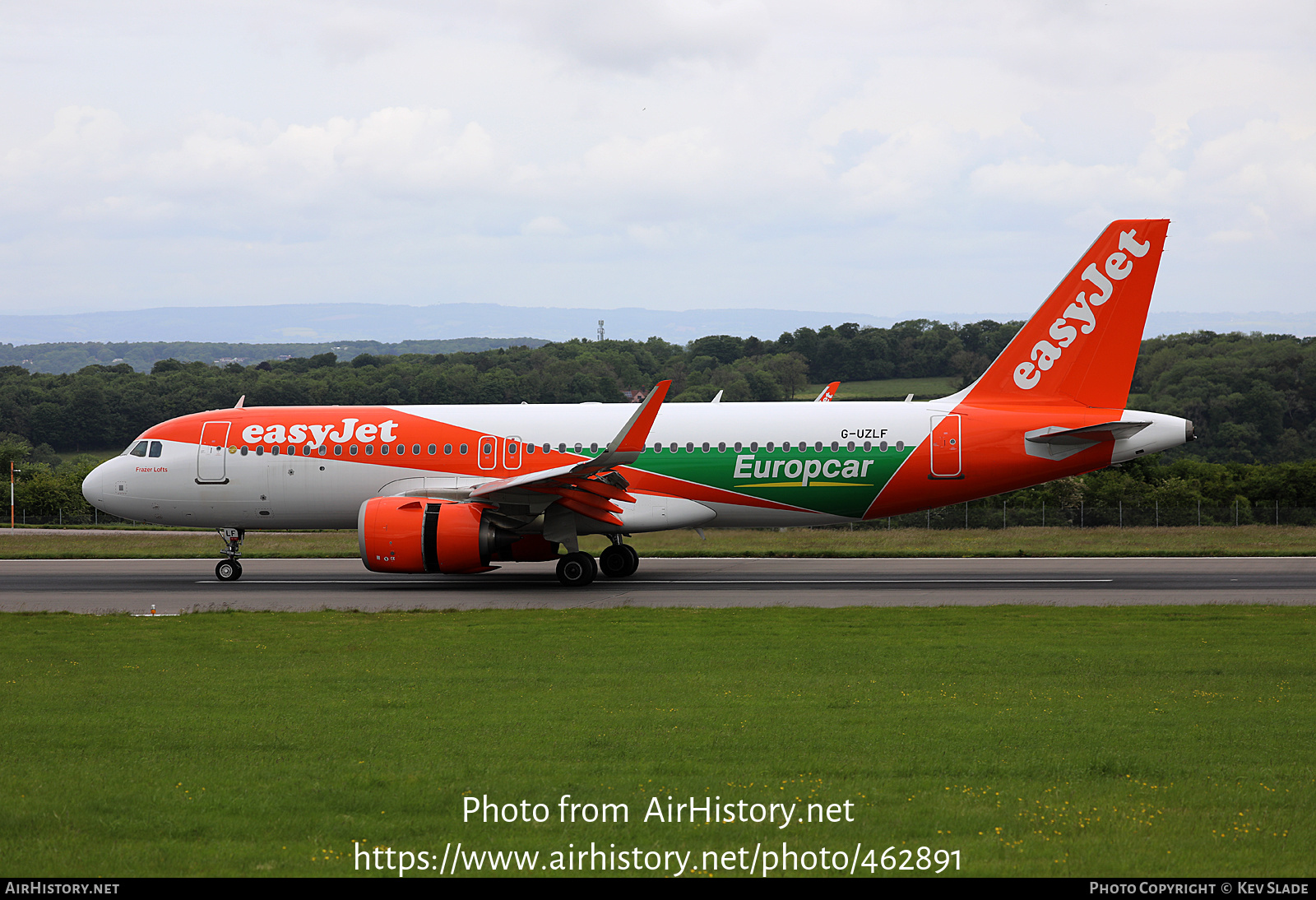 Aircraft Photo of G-UZLF | Airbus A320-251N | EasyJet | AirHistory.net #462891