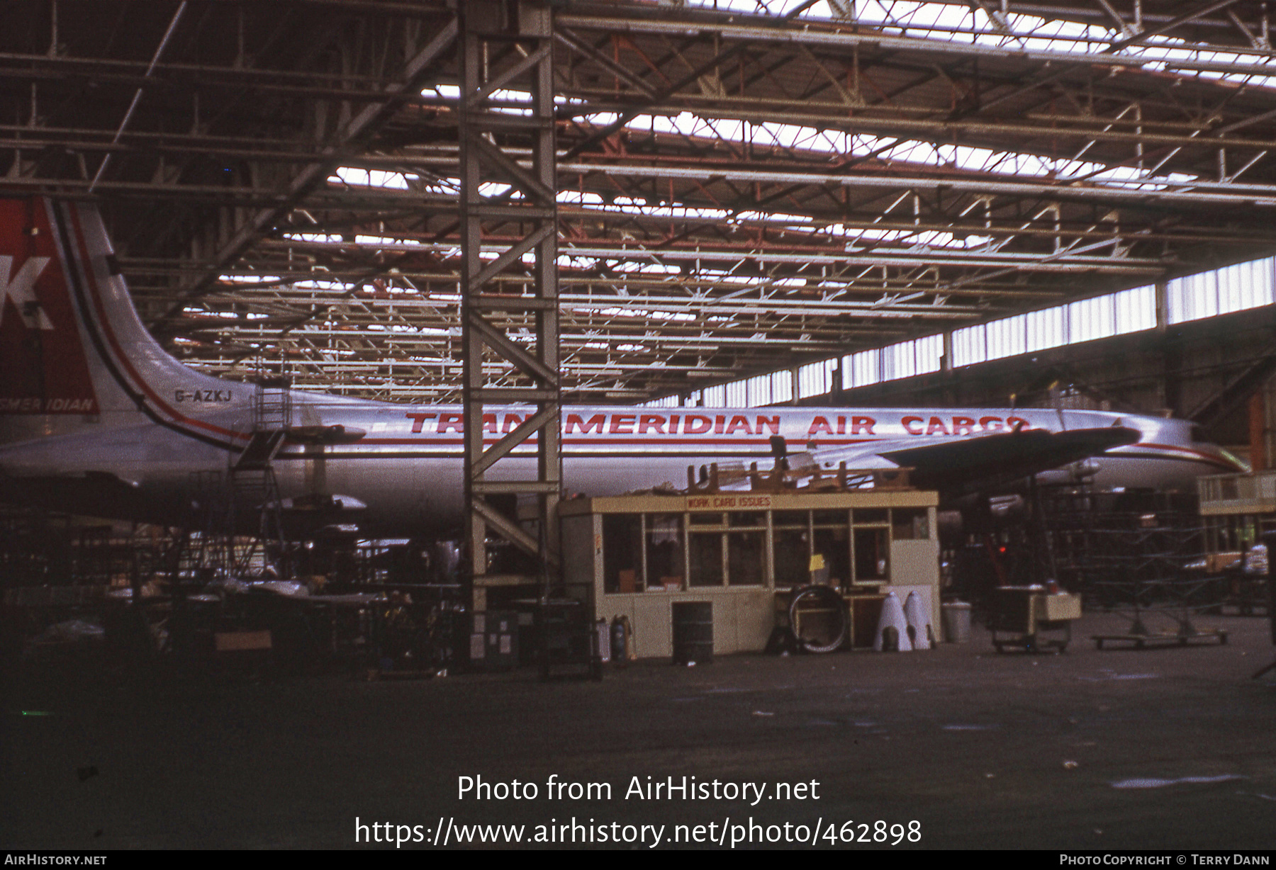 Aircraft Photo of G-AZKJ | Canadair CL-44D4-2 | Transmeridian Air Cargo | AirHistory.net #462898