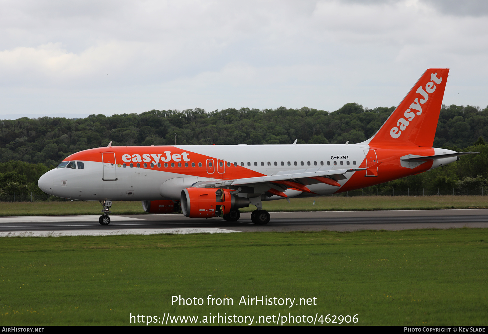 Aircraft Photo of G-EZBT | Airbus A319-111 | EasyJet | AirHistory.net #462906