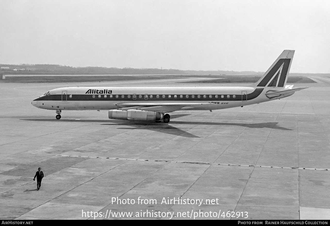 Aircraft Photo of I-DIWW | McDonnell Douglas DC-8-62H | Alitalia | AirHistory.net #462913