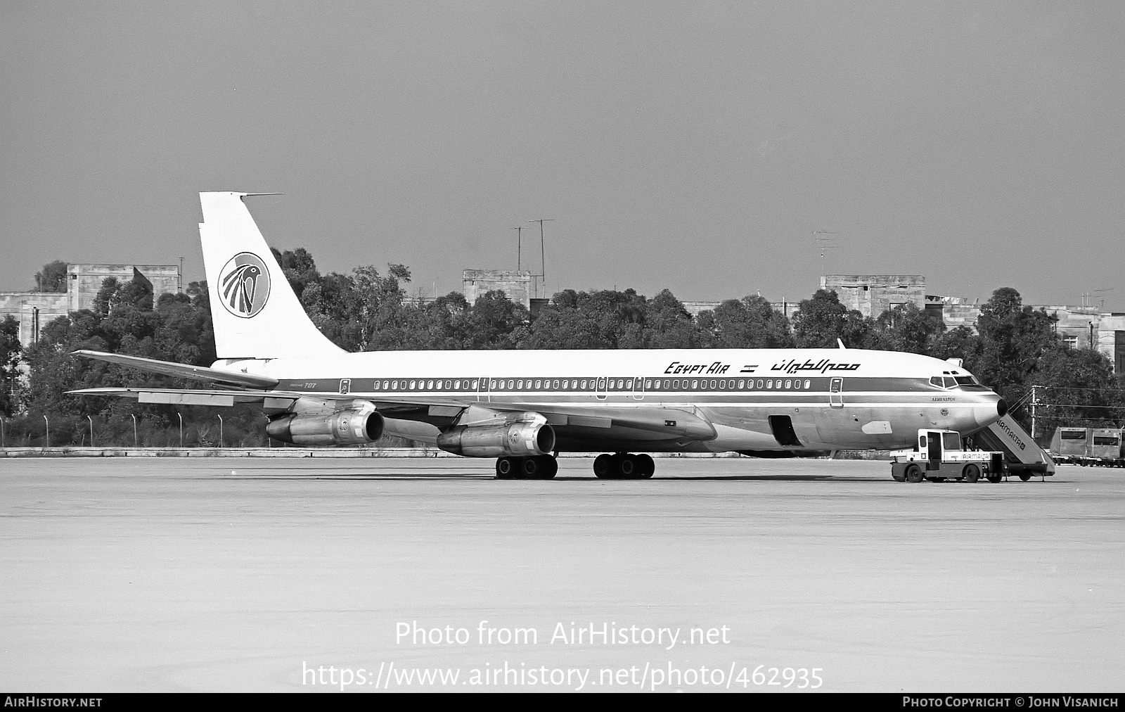 Aircraft Photo of SU-AVY | Boeing 707-366C | EgyptAir | AirHistory.net #462935