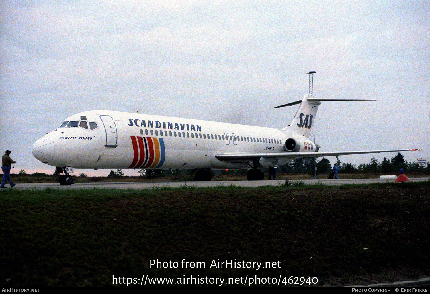 Aircraft Photo of LN-RLD | McDonnell Douglas DC-9-41 | Scandinavian Airlines - SAS | AirHistory.net #462940