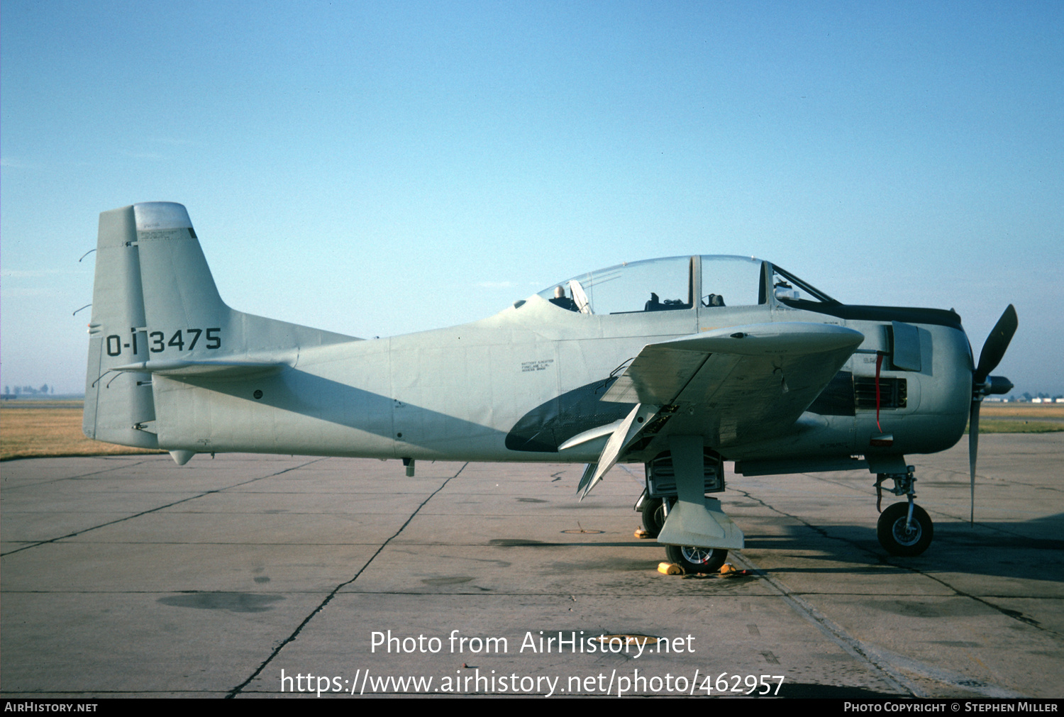 Aircraft Photo of 51-3475 / 0-13475 | North American T-28D-5 Trojan | USA - Air Force | AirHistory.net #462957