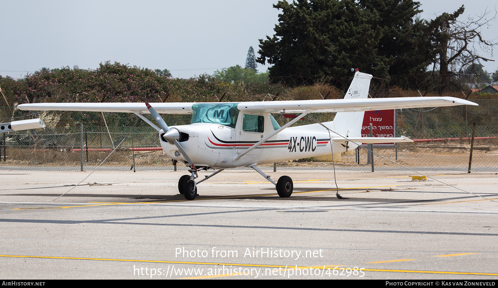 Aircraft Photo of 4X-CWC | Cessna 152 | FNA Aviation | AirHistory.net #462985