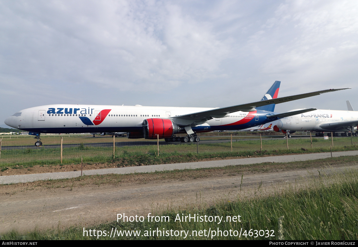 Aircraft Photo of VQ-BZB | Boeing 777-3Q8/ER | Azur Air | AirHistory.net #463032