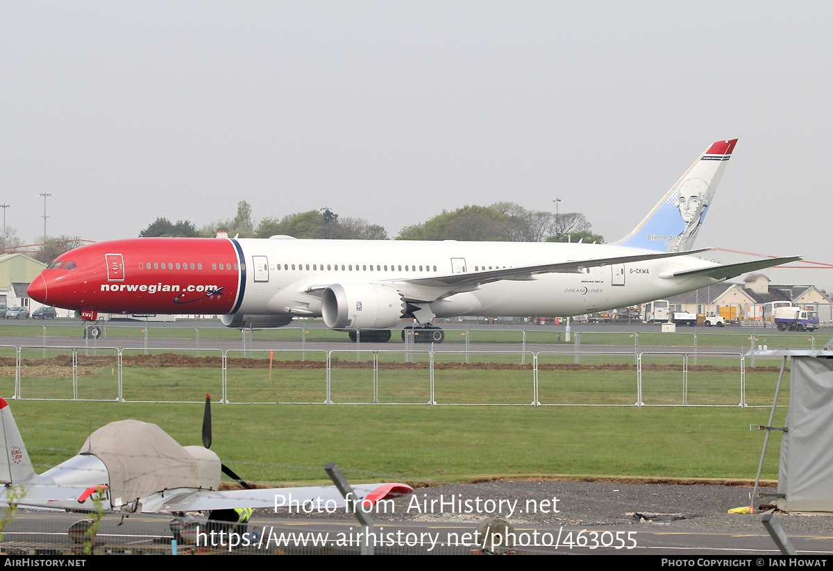 Aircraft Photo of G-CKWA | Boeing 787-9 Dreamliner | Norwegian | AirHistory.net #463055