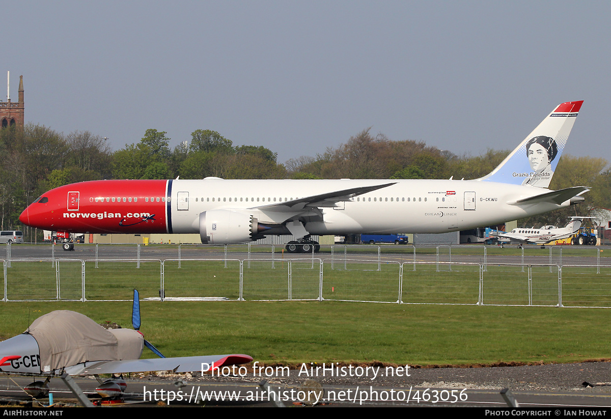 Aircraft Photo of G-CKWU | Boeing 787-9 Dreamliner | Norwegian | AirHistory.net #463056