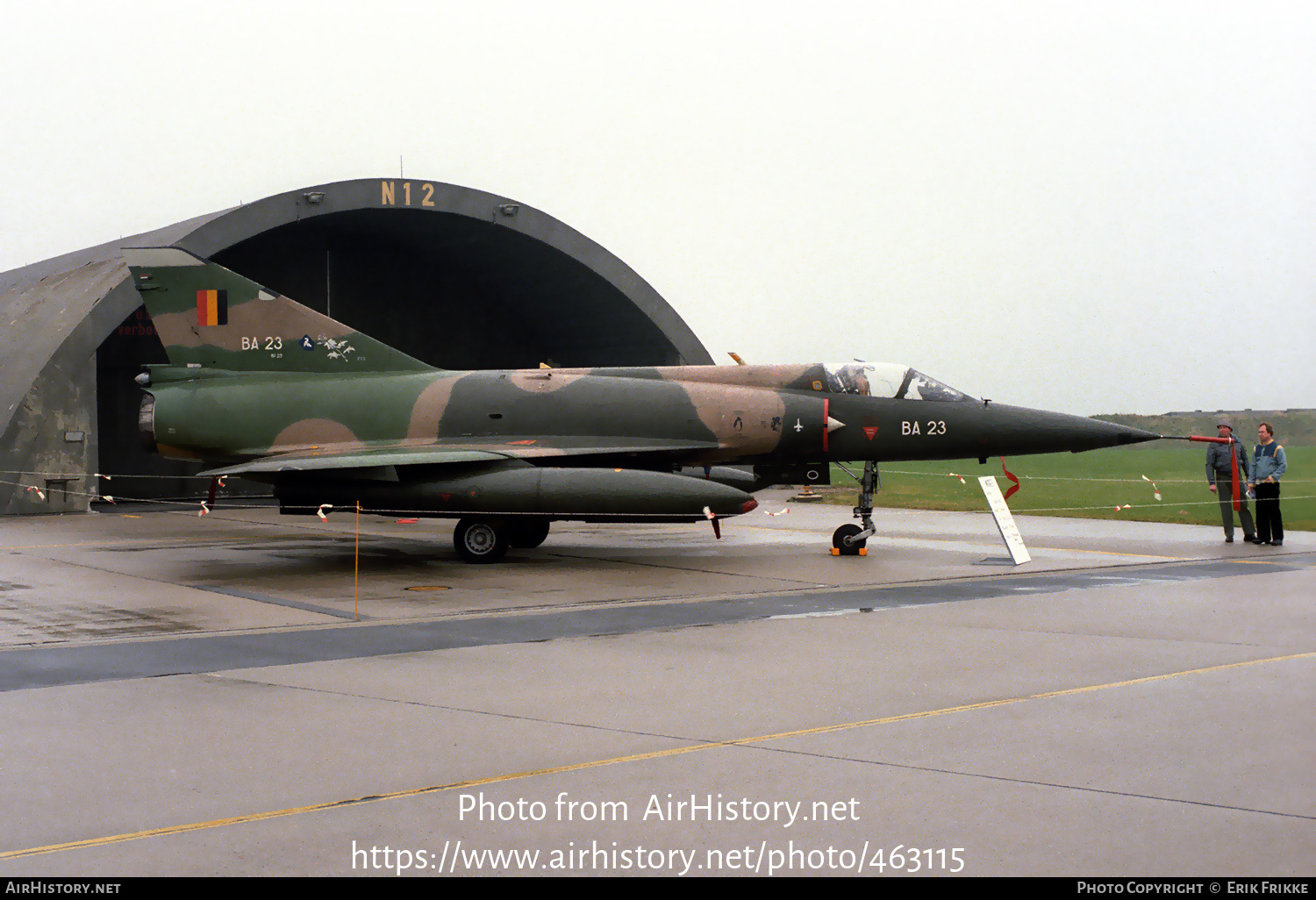 Aircraft Photo of BA23 | Dassault Mirage 5BA | Belgium - Air Force | AirHistory.net #463115