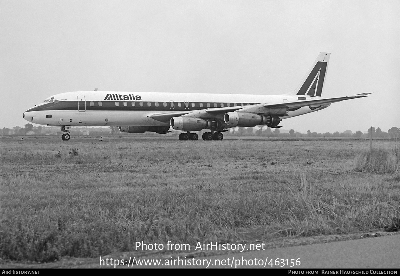 Aircraft Photo of I-DIWO | Douglas DC-8-43 | Alitalia | AirHistory.net #463156