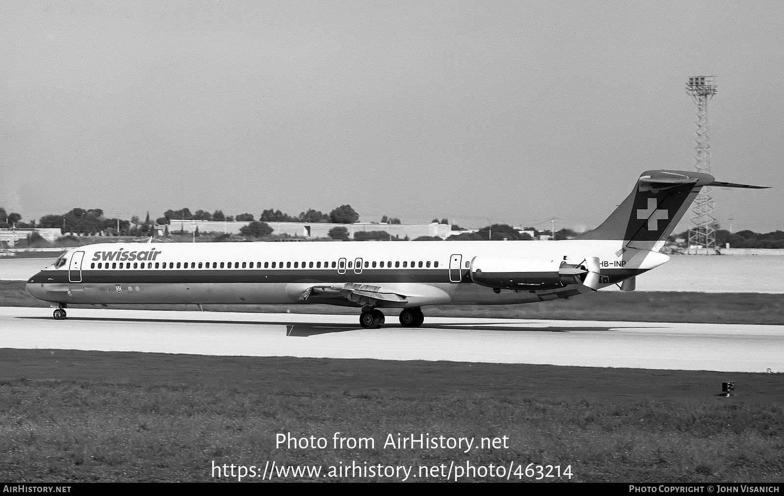 Aircraft Photo of HB-INP | McDonnell Douglas MD-81 (DC-9-81) | Swissair | AirHistory.net #463214