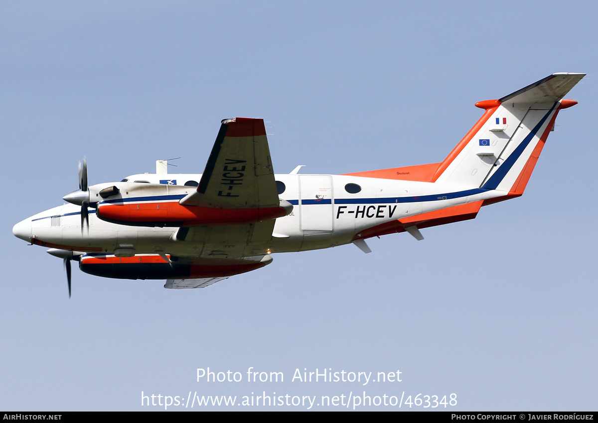 Aircraft Photo of F-HCEV | Hawker Beechcraft B200GT King Air | DGAC - Direction Générale de l'Aviation Civile | AirHistory.net #463348