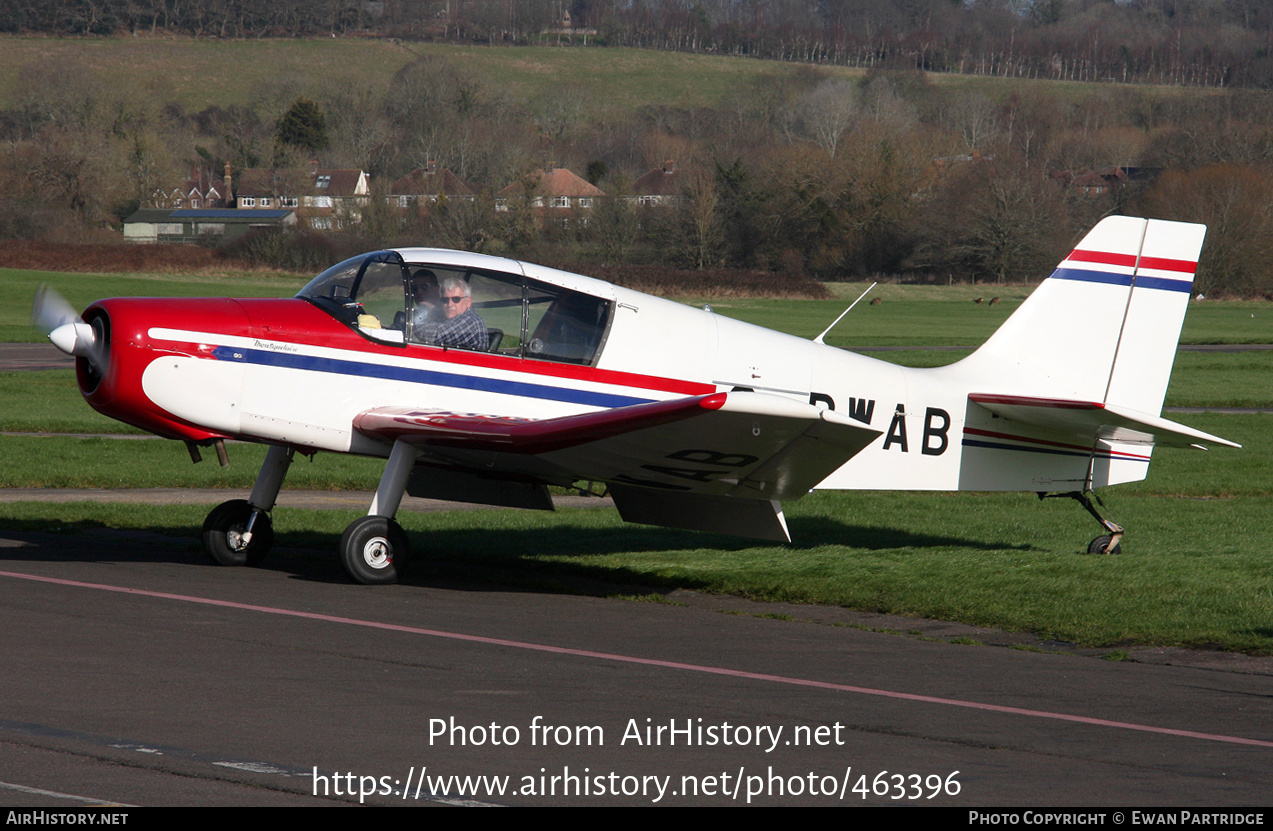 Aircraft Photo of G-BWAB | Jodel D-14 | AirHistory.net #463396