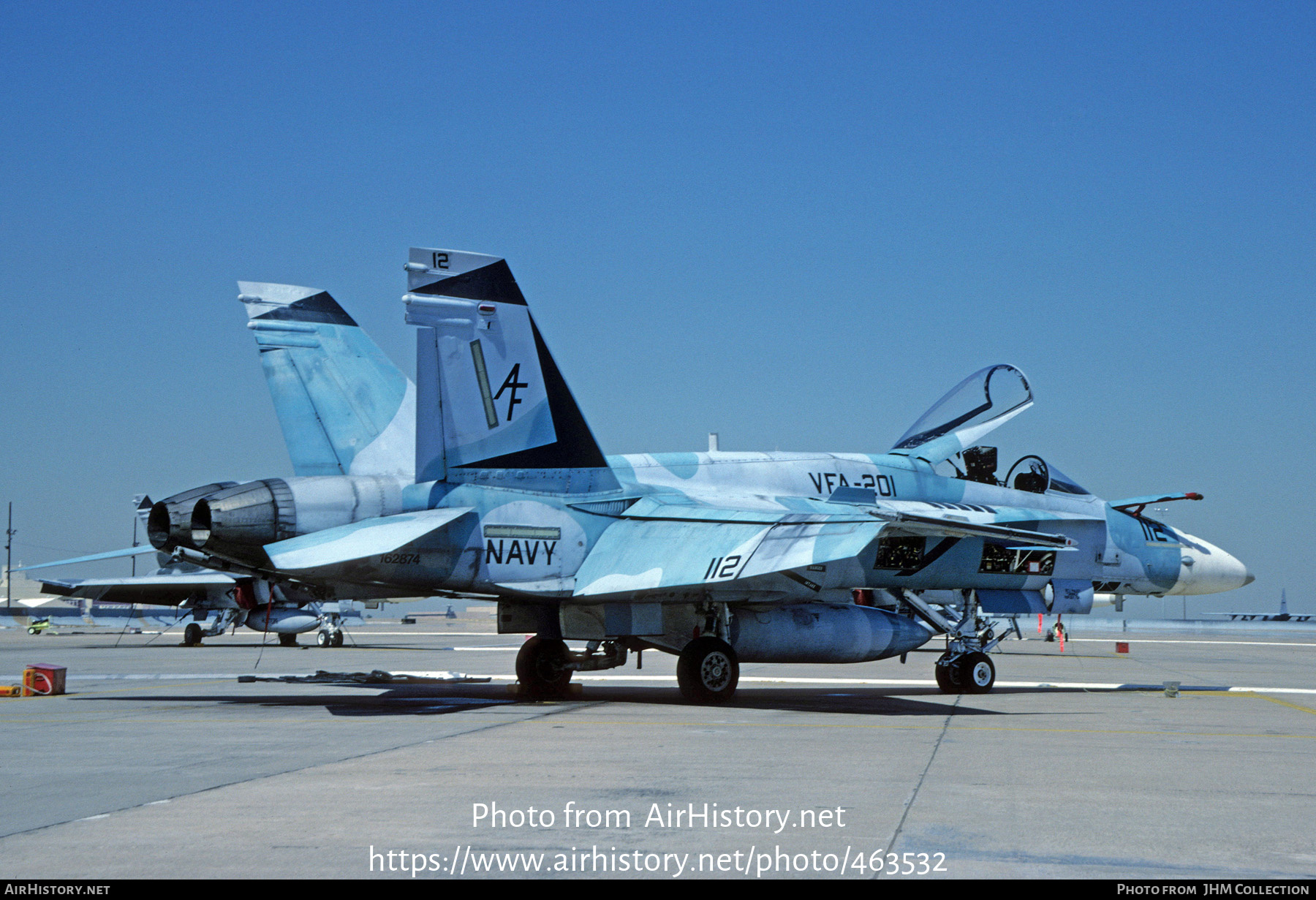 Aircraft Photo of 162874 | McDonnell Douglas F/A-18A Hornet | USA - Navy | AirHistory.net #463532