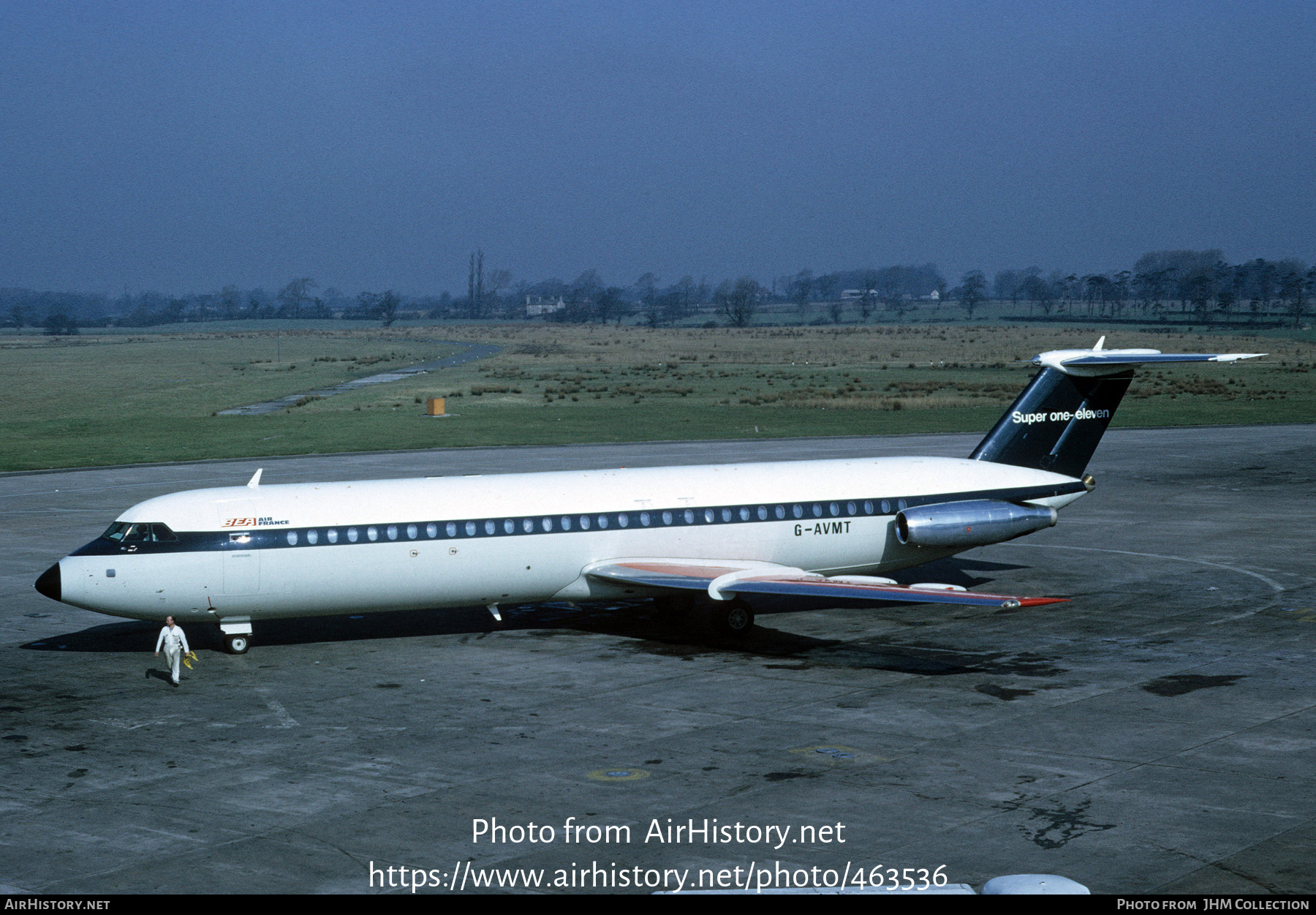 Aircraft Photo of G-AVMT | BAC 111-510ED One-Eleven | BEA - British European Airways | AirHistory.net #463536