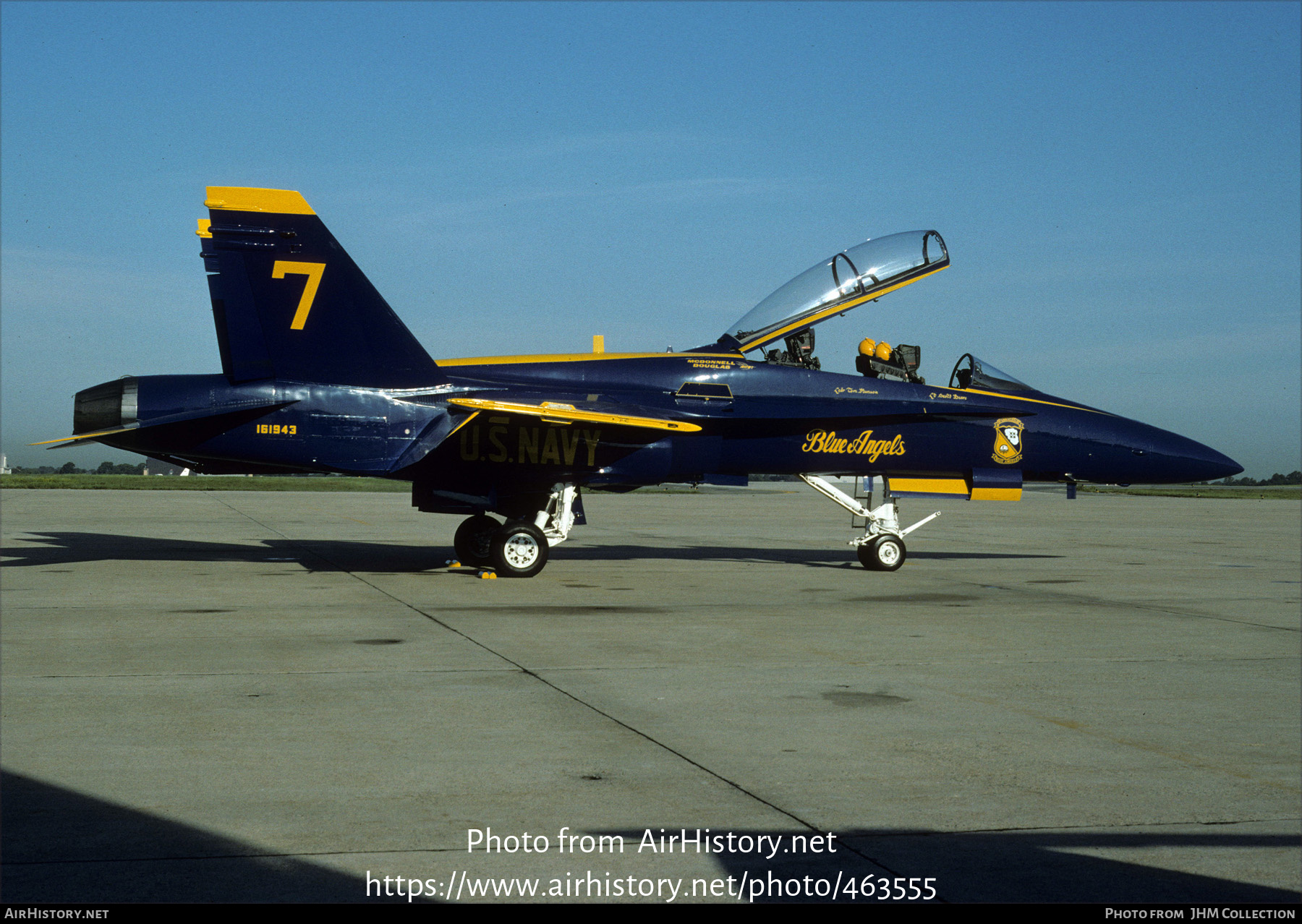 Aircraft Photo of 161943 | McDonnell Douglas F/A-18B Hornet | USA - Navy | AirHistory.net #463555