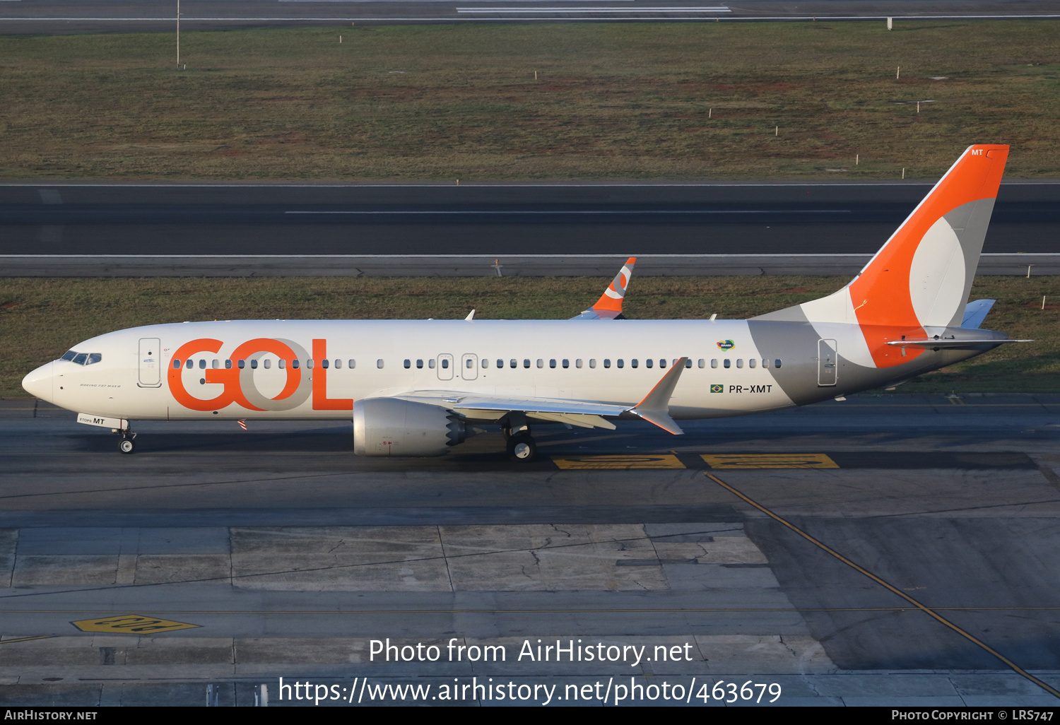 Aircraft Photo of PR-XMT | Boeing 737-8 Max 8 | GOL Linhas Aéreas | AirHistory.net #463679