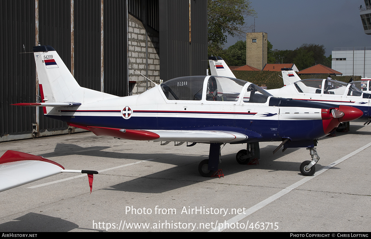 Aircraft Photo of 54209 | Utva Lasta 95 | Serbia - Air Force | AirHistory.net #463715