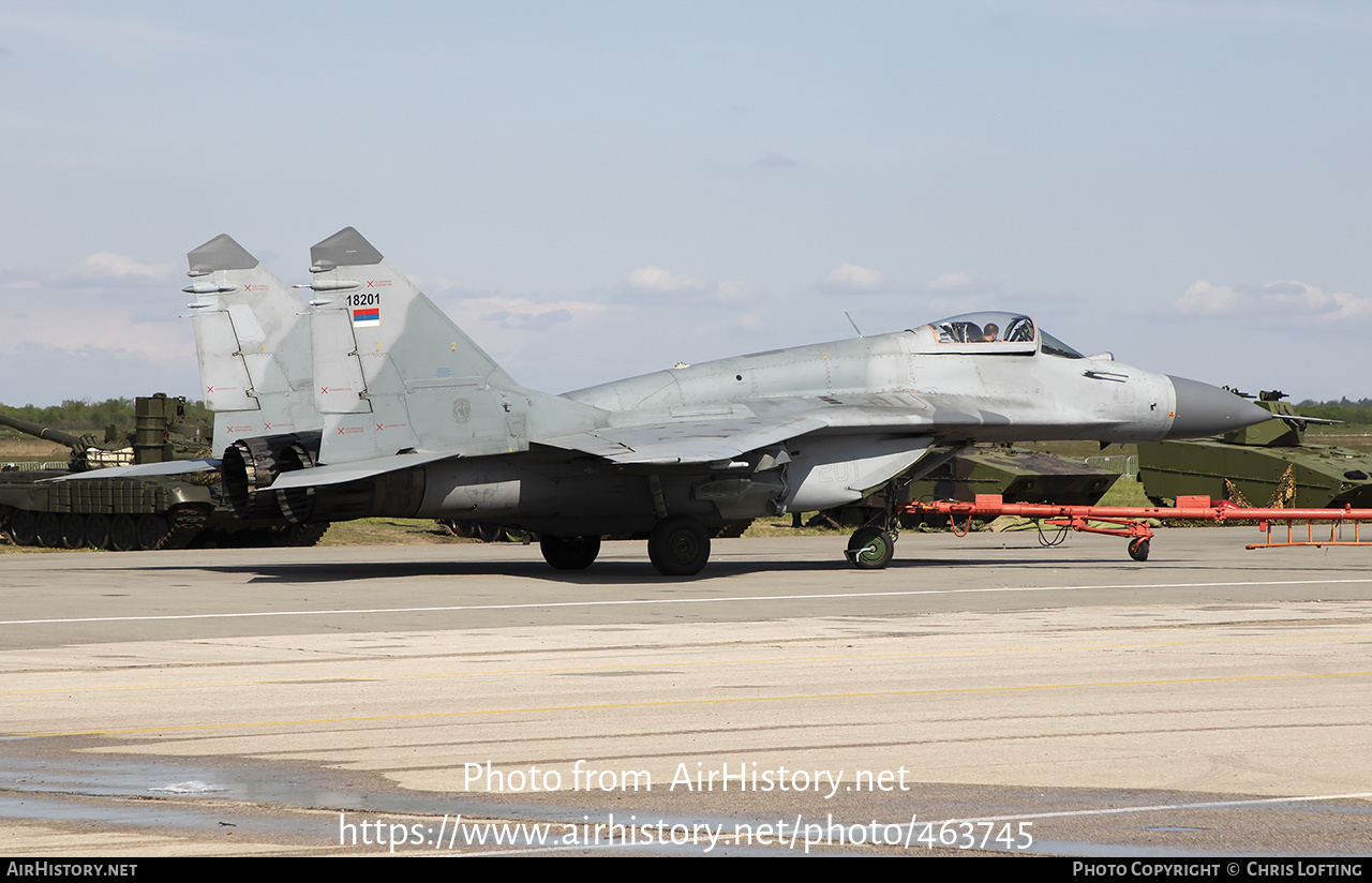 Aircraft Photo of 18201 | Mikoyan-Gurevich L-18 | Serbia - Air Force | AirHistory.net #463745