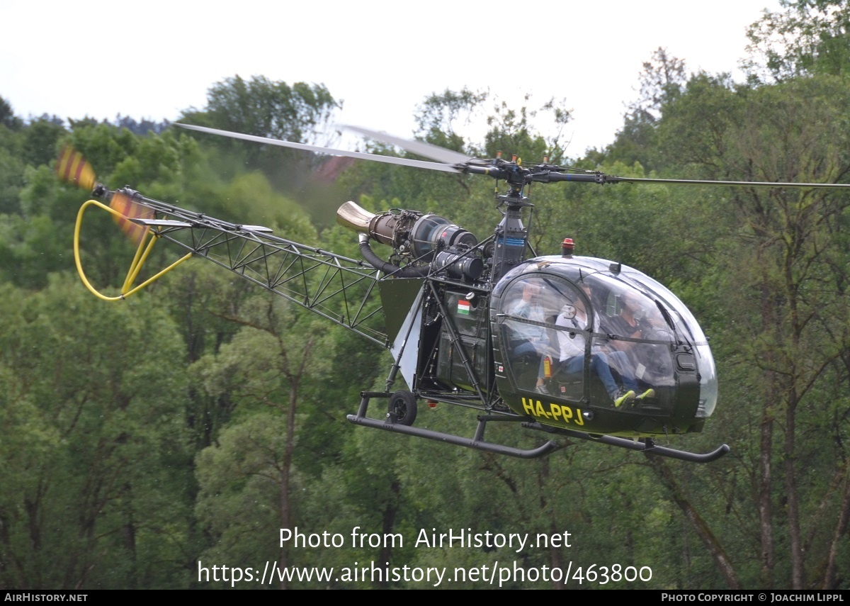 Aircraft Photo of HA-PPJ | Sud SA-318C Alouette II | AirHistory.net #463800