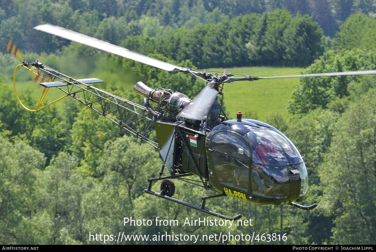 Aircraft Photo of HA-PPN | Sud SA-318C Alouette II | AirHistory.net #463816