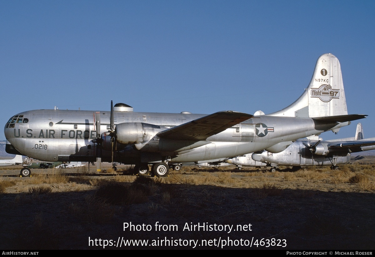 Aircraft Photo of N97KC | Boeing C-97G Stratofreighter | Flight 97 Restaurant | USA - Air Force | AirHistory.net #463823