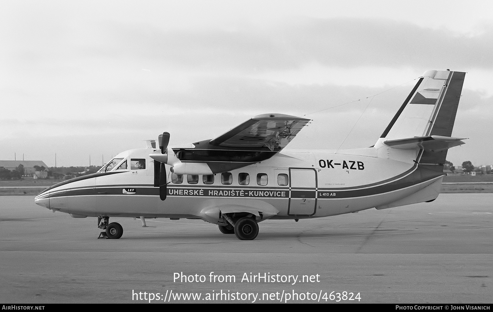 Aircraft Photo of OK-AZB | Let L-410A Turbolet | Let Aircraft Industries | AirHistory.net #463824