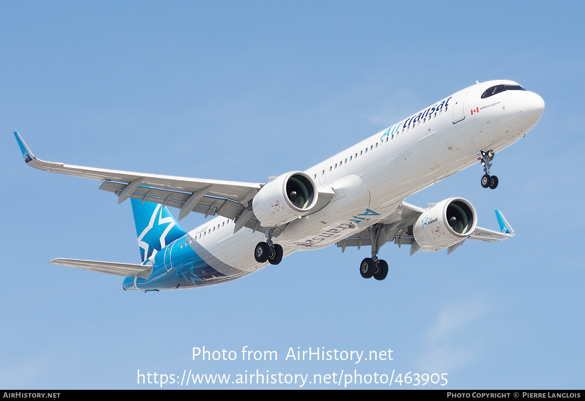 Aircraft Photo of C-GOIF | Airbus A321-271NX | Air Transat | AirHistory.net #463905