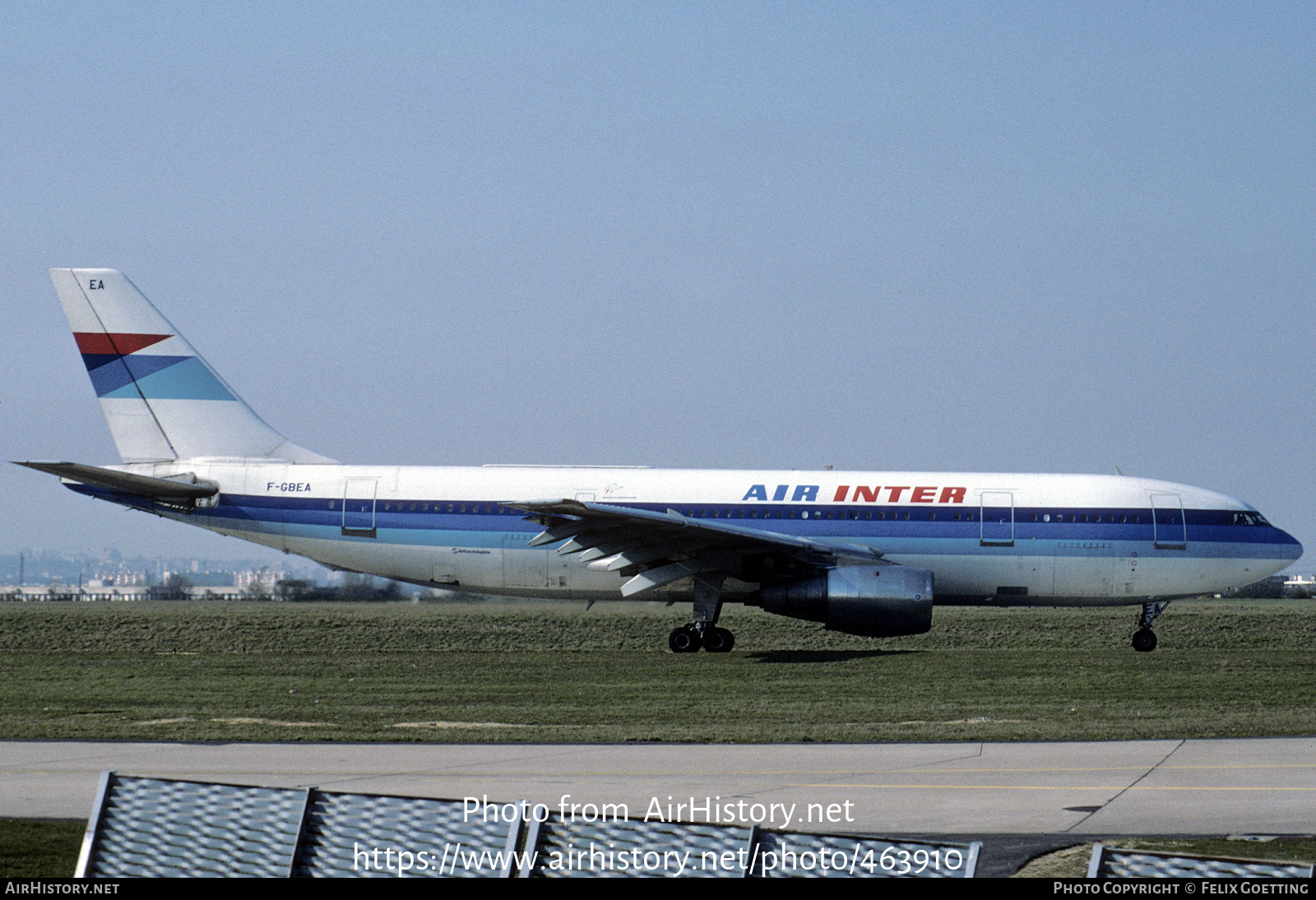 Aircraft Photo of F-GBEA | Airbus A300B2-1C | Air Inter | AirHistory.net #463910