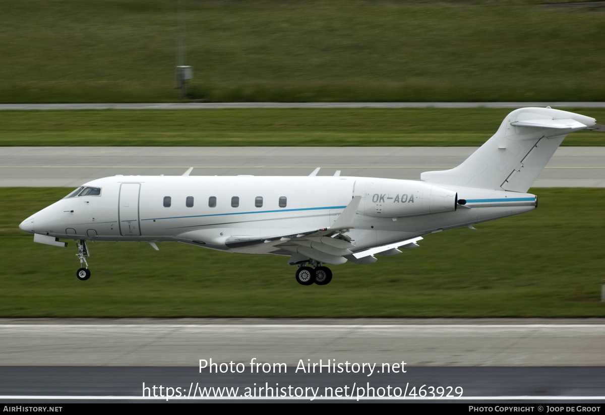 Aircraft Photo of OK-AOA | Bombardier Challenger 300 (BD-100-1A10) | AirHistory.net #463929