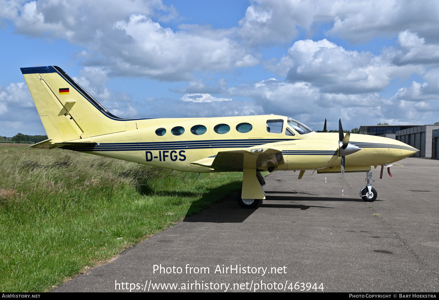 Aircraft Photo of D-IFGS | Cessna 421C Golden Eagle | AirHistory.net #463944