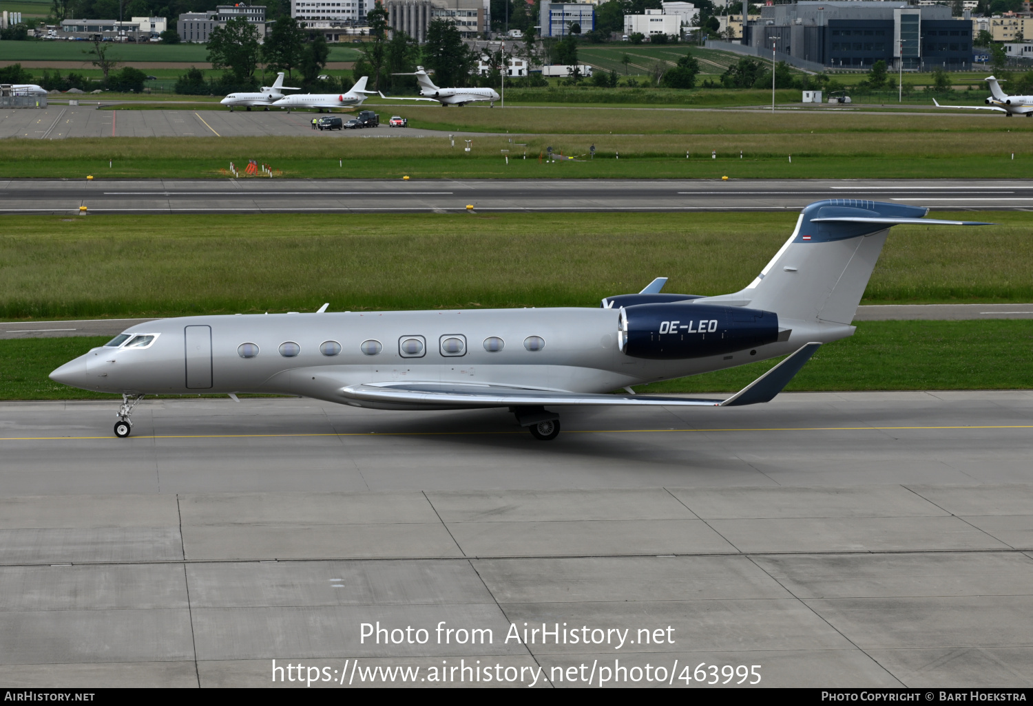 Aircraft Photo of OE-LEO | Gulfstream Aerospace G650 (G-VI) | AirHistory.net #463995