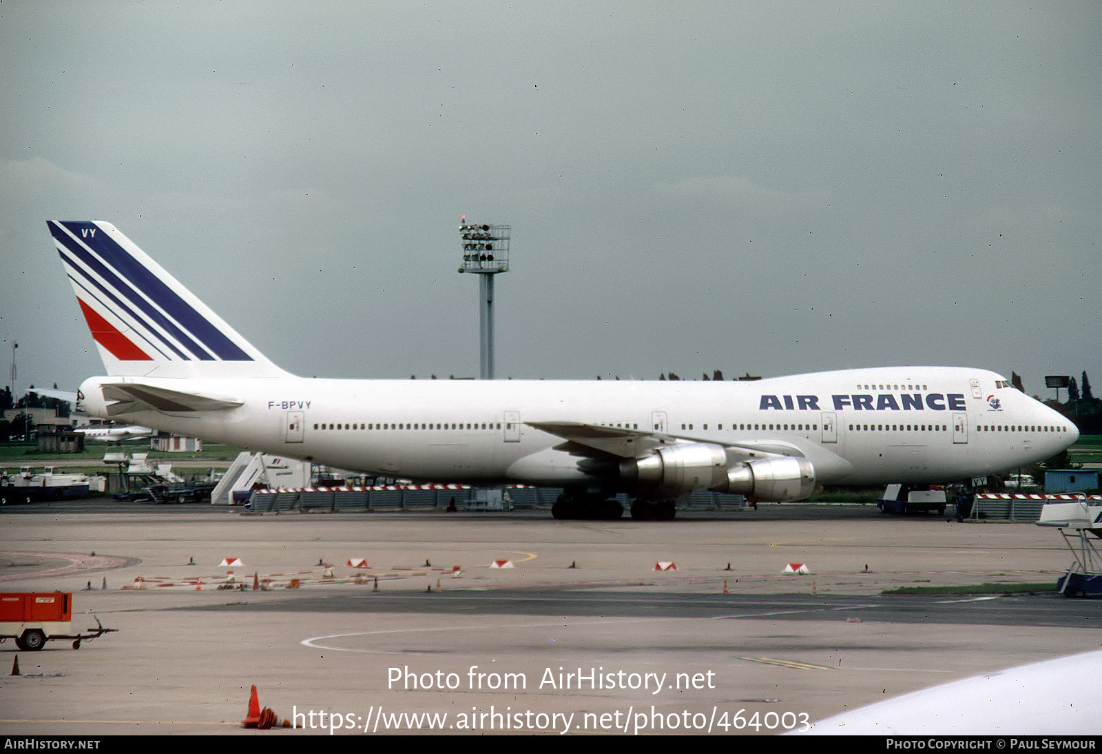 Aircraft Photo of F-BPVY | Boeing 747-228B | Air France | AirHistory.net #464003