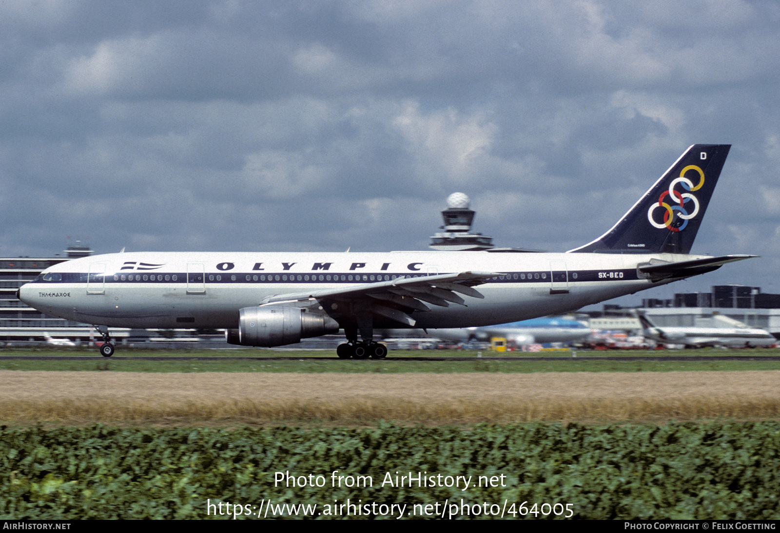 Aircraft Photo of SX-BED | Airbus A300B4-103 | Olympic | AirHistory.net #464005