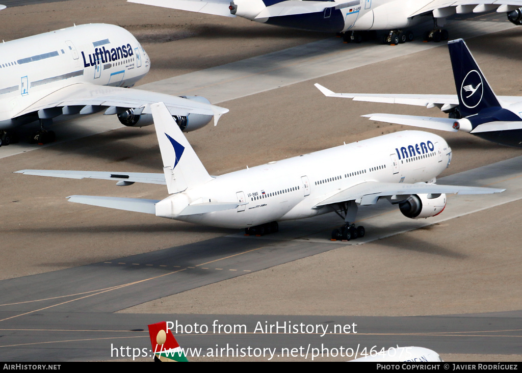 Aircraft Photo of VP-BMR | Boeing 777-21H/ER | IrAero | AirHistory.net #464075