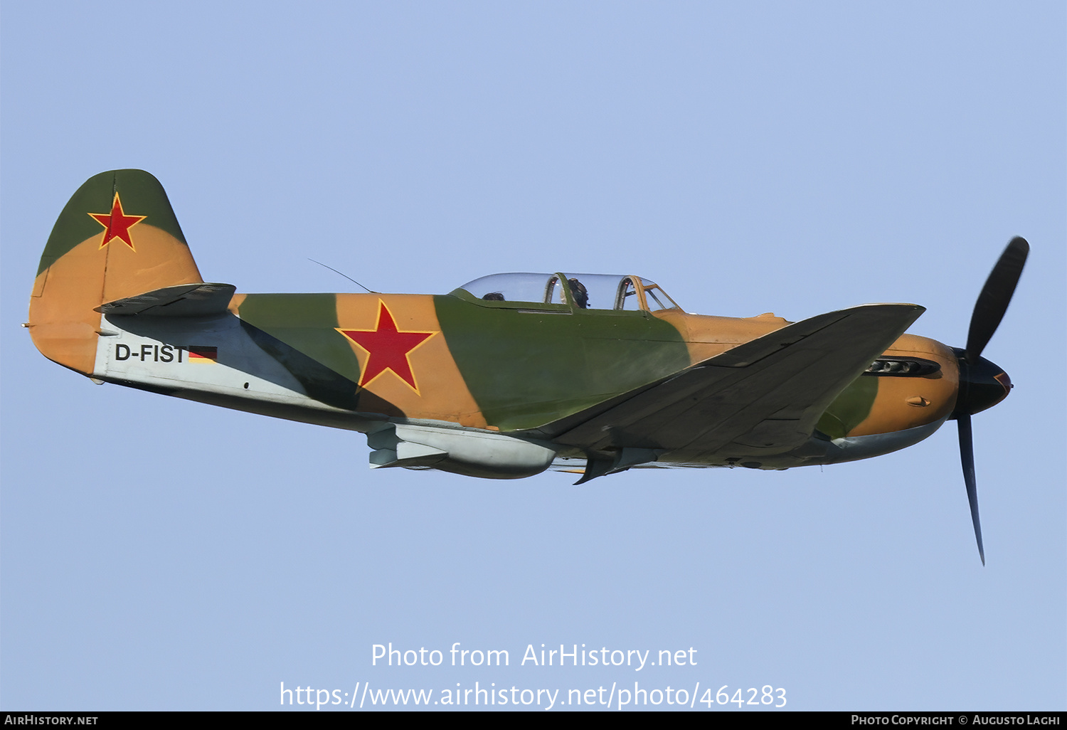 Aircraft Photo of D-FIST | Yakovlev Yak-9UM | Russia - Air Force | AirHistory.net #464283