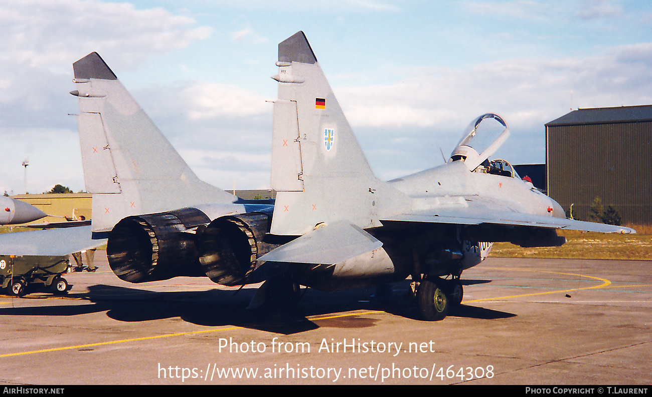 Aircraft Photo of 2910 | Mikoyan-Gurevich MiG-29G (9-12A) | Germany - Air Force | AirHistory.net #464308