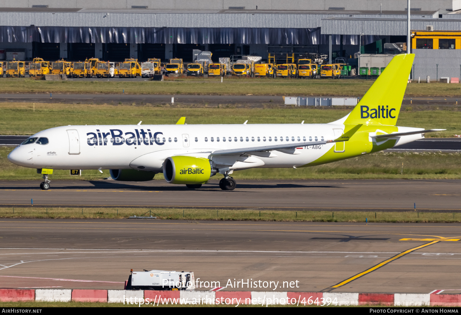 Aircraft Photo of YL-ABG | Airbus A220-371 (BD-500-1A11) | AirBaltic | AirHistory.net #464394