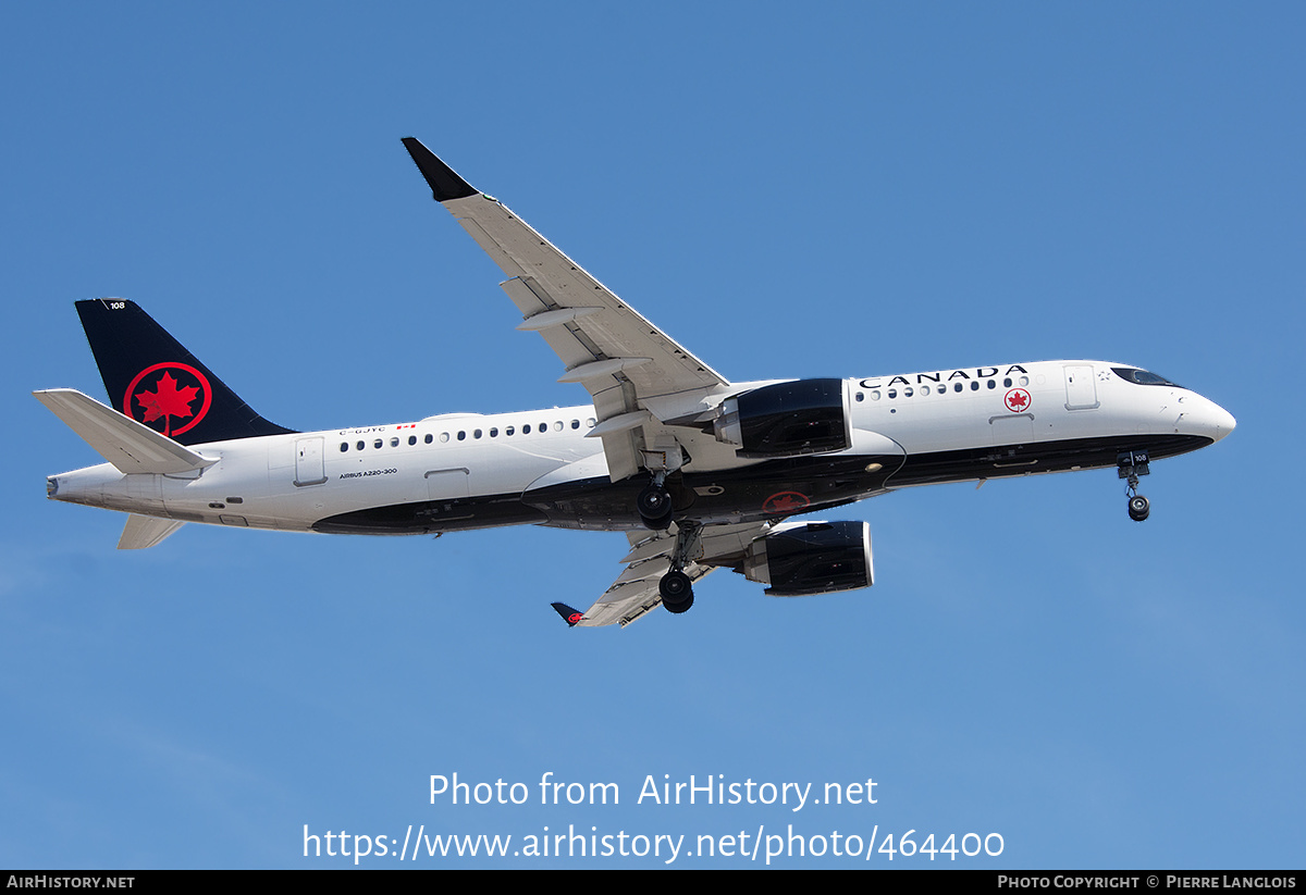 Aircraft Photo of C-GJYC | Airbus A220-371 (BD-500-1A11) | Air Canada | AirHistory.net #464400