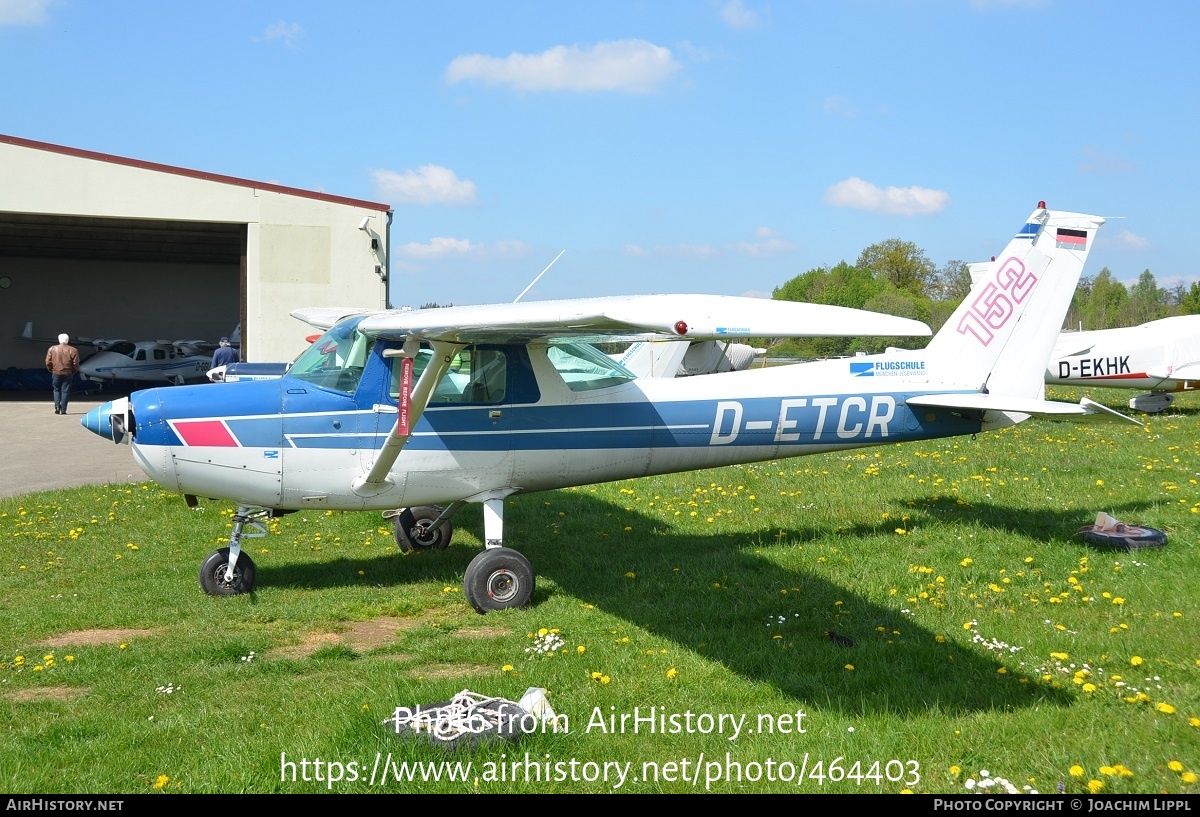 Aircraft Photo of D-ETCR | Cessna 152 | Flugschule München-Jesenwang | AirHistory.net #464403