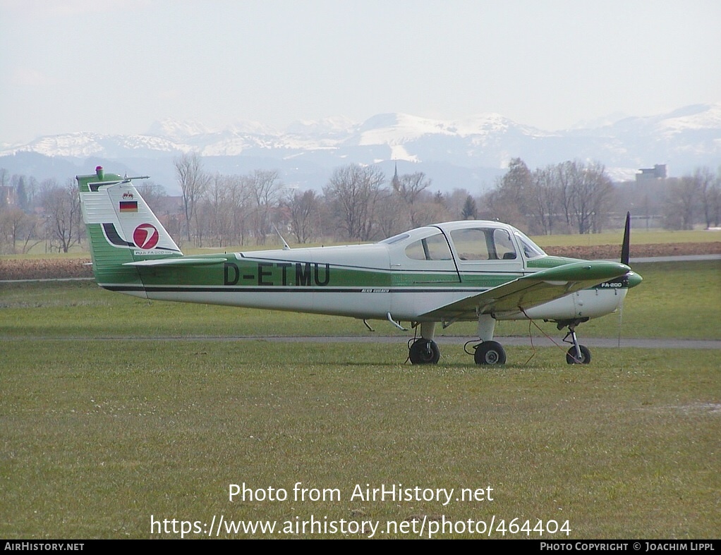 Aircraft Photo of D-ETMU | Fuji FA-200-160 Aero Subaru | AirHistory.net #464404