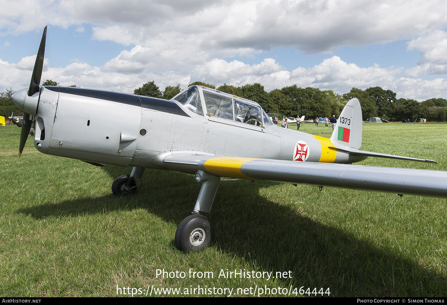 Aircraft Photo of G-CBJG / 1373 | De Havilland Canada DHC-1 Chipmunk T20 | Portugal - Air Force | AirHistory.net #464444