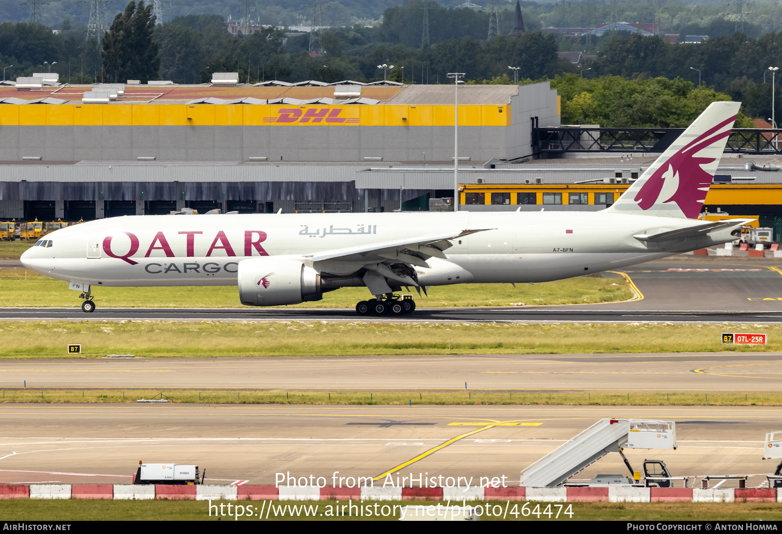 Aircraft Photo of A7-BFN | Boeing 777-F | Qatar Airways Cargo | AirHistory.net #464474