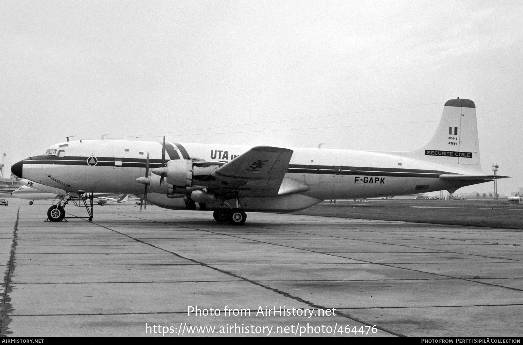 Aircraft Photo of F-GAPK | Douglas DC-6B/AT | UTA Industries | AirHistory.net #464476