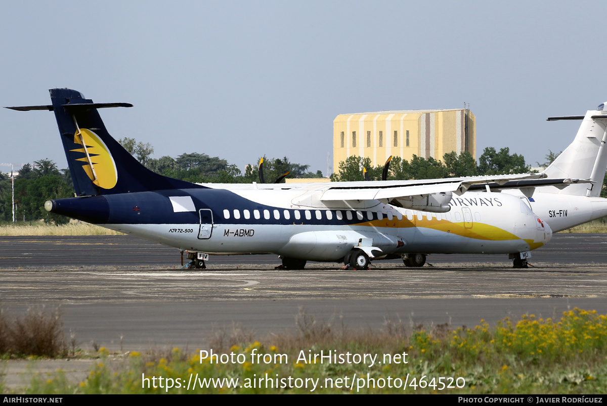 Aircraft Photo of M-ABMD | ATR ATR-72-500 (ATR-72-212A) | Jet Airways | AirHistory.net #464520